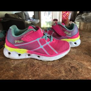 Girls FILA Athletic Sneakers